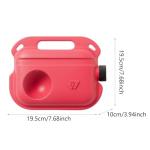 Qraatosi Pickleball Tennis Trainer Pickleball Training Aid Portable Equipment for Player Indoor Outdoor Activities Adults, Without Ball