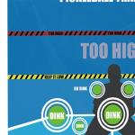 pistro Pickleball Dink Pad Rebounder for Walls - 47.2"x35.4" Practice Training Aid for Yard & Home