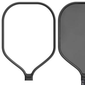 Fjalljós Pickleball Paddle Edge Guard & Weighted Training Aid to Boost Swing Power & Protect Your Paddle (Black,23mm)