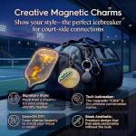 LETITREE 4-in-1 Magnetic Pickleball Equipment Set - Pro-Level Training Aid & Gear Organizer, Universal Fitness Accessory