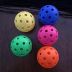 RNXRZANK Pickleball Training Aid Practice Solo Equipment with Elastic Rope Ball Stable Baseboard Pp Material Single Player Suitable for Cou, Orange Ball