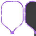 Fjalljós Pickleball Paddle Edge Guard & Weighted Training Aid to Boost Swing Power & Protect Your Paddle (Purple,23mm)