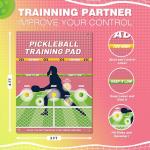 Dink Master Pickleball Practice Pad, Reusable Pickleball Training Pad, Pickleball Dink Trainer for Indoor and Outdoor, Pickleball Training Aid Dink Poster for Wall,Pickleball Accessories for Men Women