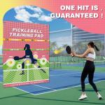 Dink Master Pickleball Practice Pad, Reusable Pickleball Training Pad, Pickleball Dink Trainer for Indoor and Outdoor, Pickleball Training Aid Dink Poster for Wall,Pickleball Accessories for Men Women