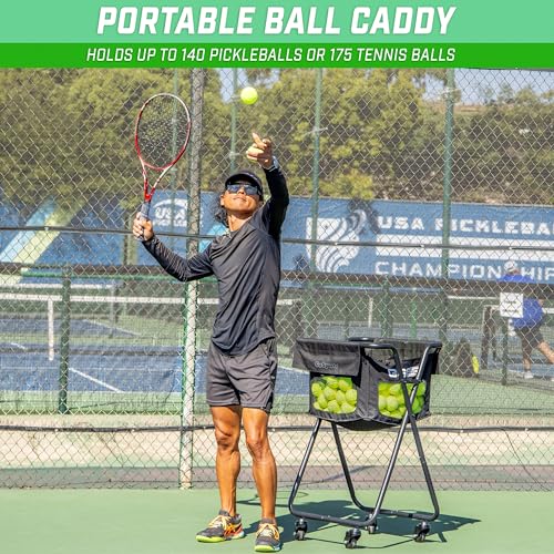 GoSports Portable Ball Caddy with Wheels