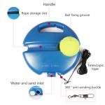 Lixada Pickleball Trainer, Single Player, Portable, Adjustable, Multifunctional Material, Blue, 1 Set, 1 Piece, 1 Package