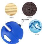 Lixada Pickleball Trainer, Single Player, Portable, Adjustable, Multifunctional Material, Blue, 1 Set, 1 Piece, 1 Package