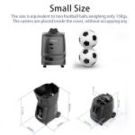 PUSUN PP-SMART Pro-Pickleball Serving Machine - APP Controlled, 80+ Ball Capacity, 20-120km/h Speed Adjustment, 4-6 Hours Battery Life, Internal Spin Serve for Realistic Simulation (Black)