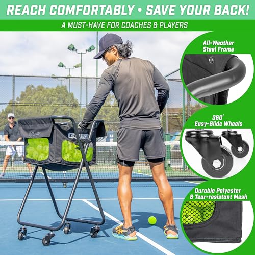 GoSports Portable Ball Caddy with Wheels