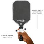 Pickleball Paddle Grip Tennis Grips Trainer to Improve Accuracy, Control, Consistency & Precision | Ultimate Pickleball Training Equipment and Teaching Aid by PickleBall Grip Doctor (Black)