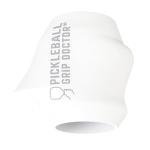 Pickleball Paddle Grip Tennis Grips Trainer to Improve Accuracy, Control, Consistency & Precision | Ultimate Pickleball Training Equipment and Teaching Aid by PickleBall Grip Doctor (White)