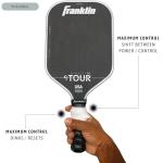 Pickleball Paddle Grip Tennis Grips Trainer to Improve Accuracy, Control, Consistency & Precision | Ultimate Pickleball Training Equipment and Teaching Aid by PickleBall Grip Doctor (White)