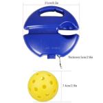BSEWO Match Buddy Pickleball Trainer, Pickleball Trainer Match Buddy Pickleball Trainer Portable for All Skill Levels Single Player Pickleball Trainer Rebound
