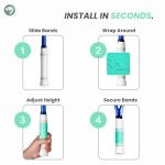 Gripsnake™ Tennis & Pickleball Grip Position Trainer – Improve Control, Power & Spin | Essential Training Equipment (Left-Handed Version)