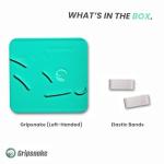 Gripsnake™ Tennis & Pickleball Grip Position Trainer – Improve Control, Power & Spin | Essential Training Equipment (Left-Handed Version)