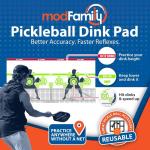 Pickleball Wall 3'x6' Dink Master Pickleball Practice Board XL, Pickleball Dink Master Pad, Transform Any Wall Into A Pickle Ball Court by Modfamily