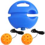 Match Buddy Pickleball Trainer,MatchBuddy Pickleball Training, Pickle Ball Rebound Practice Ball with String, Tennis Training Tool, Pickleball Equipment (Orange+2balls)