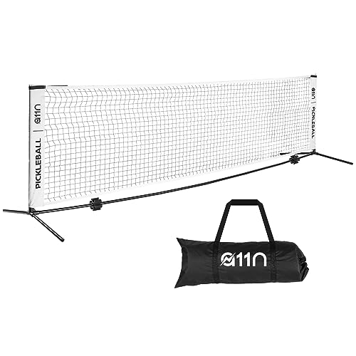 A11N Portable Half Court Pickleball Net