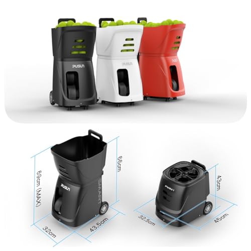 PPsmart App-Controlled Pickleball Launcher: Battery Powered, Speed Settings