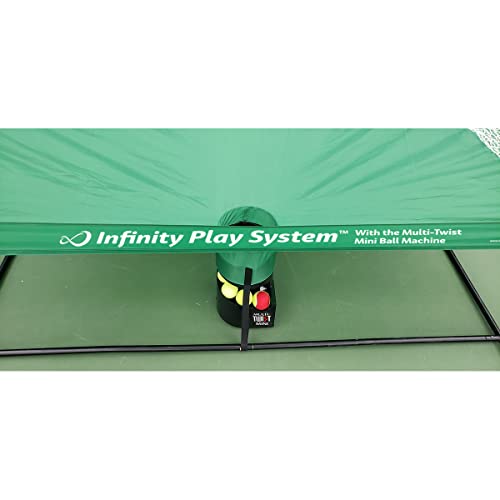 Infinity Play Rebounder Net with Multi-Twist Ball Machine