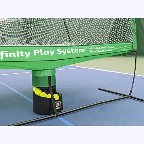 Infinity Play Rebounder Net with Multi-Twist Ball Machine