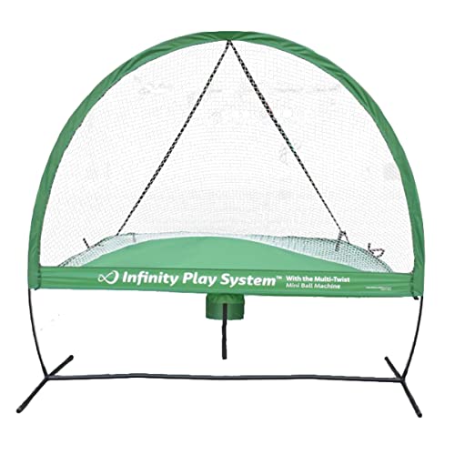 Infinity Play Rebounder Net with Multi-Twist Ball Machine