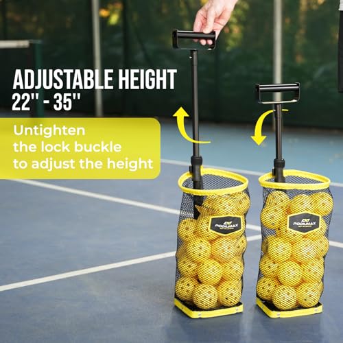 PodiuMax Portable Pickleball Ball Collector Hopper