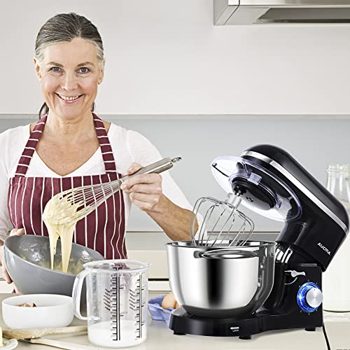 Aucma 6.5QT 660W Stand Mixer with 6-Speed