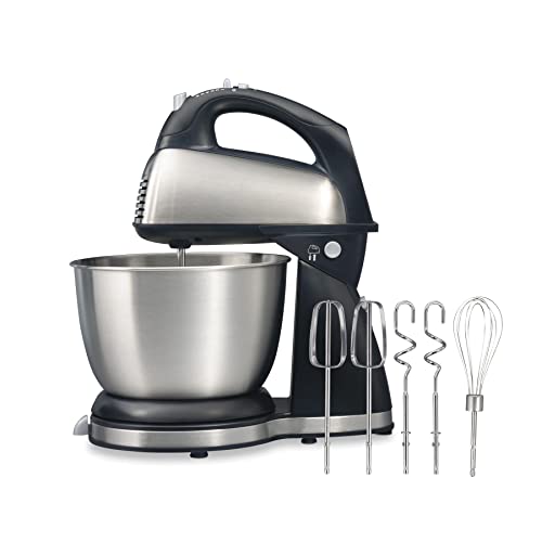 Hamilton Beach 6-Speed Stand and Hand Mixer - Black