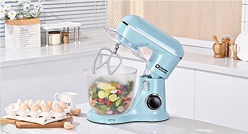 Stand Mixer with 2 Bowls, 10 Speeds, Attachments