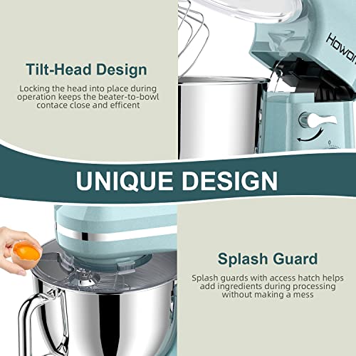 Electric Stand Mixer with 10+p Speeds & 6.5QT Bowl