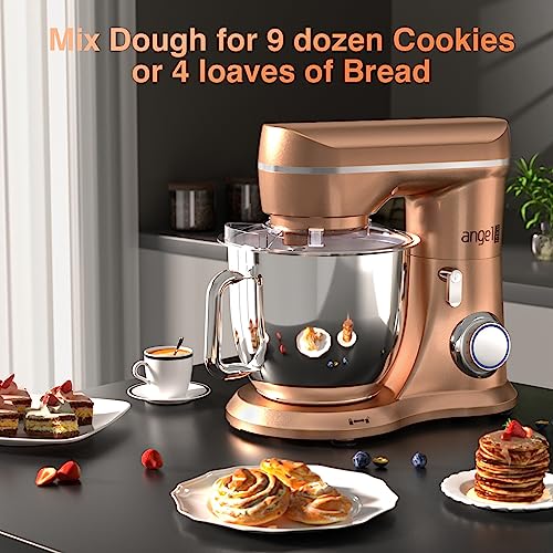 5QT Mini Angel Stand Mixer with 10 Speeds