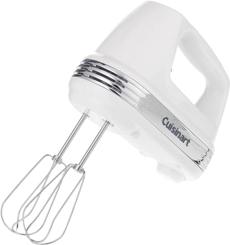 Cuisinart HM-50 5-Speed Hand Mixer - White Color