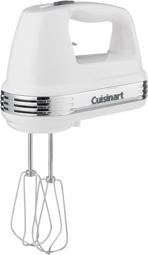 Cuisinart HM-50 5-Speed Hand Mixer - White Color