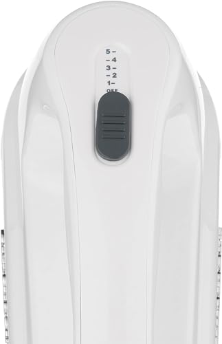 Cuisinart HM-50 5-Speed Hand Mixer - White Color