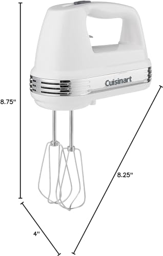 Cuisinart HM-50 5-Speed Hand Mixer - White Color
