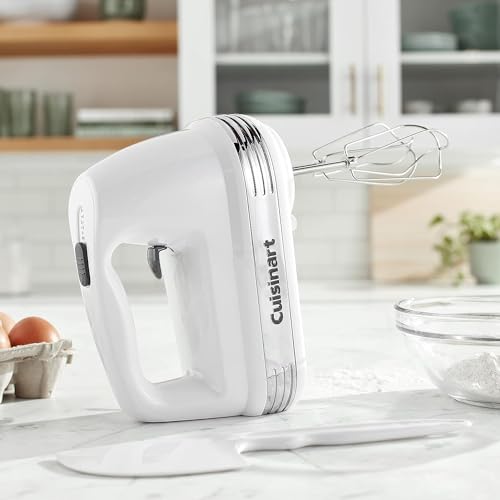 Cuisinart HM-50 5-Speed Hand Mixer - White Color