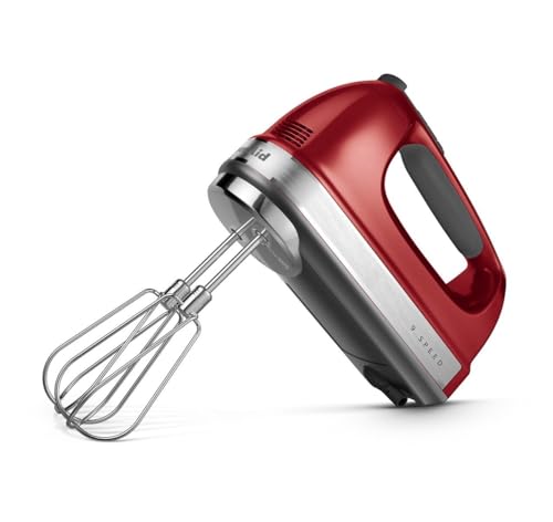 KitchenAid 9-Speed Hand Mixer with Turbo Beater Accessory