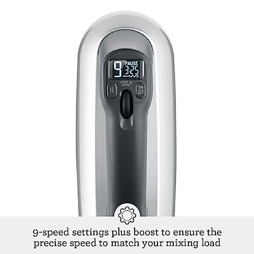 Breville Handy Mix Scraper in Silver