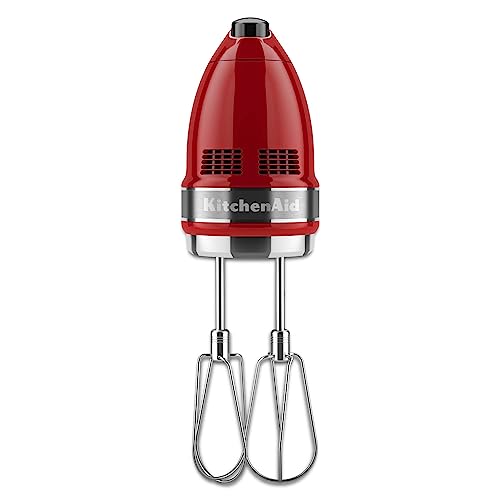 KitchenAid 7-Speed Hand Mixer in Empire Red Color