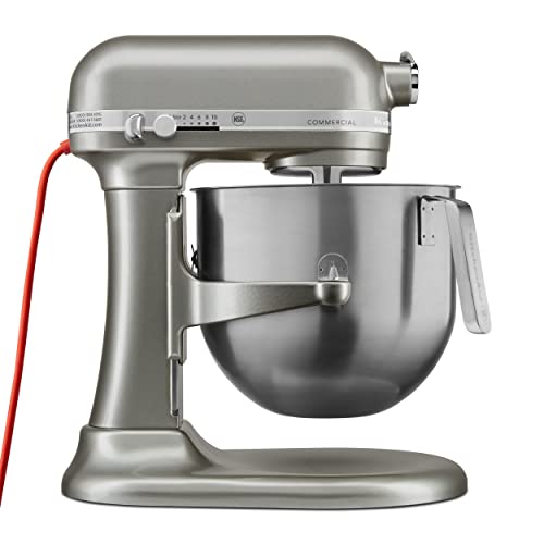 KitchenAid 8-Quart Commercial Countertop Mixer - Silver