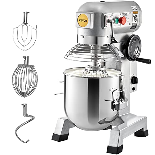 VEVOR Commercial Stand Mixer, 15Qt with 3 Speeds