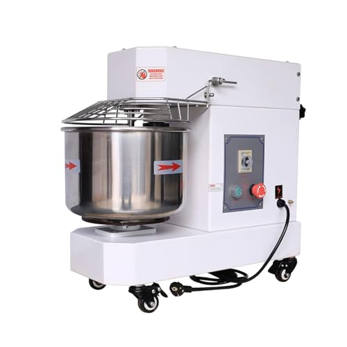 5 Qt Commercial Dough Mixer with Spiral Stand