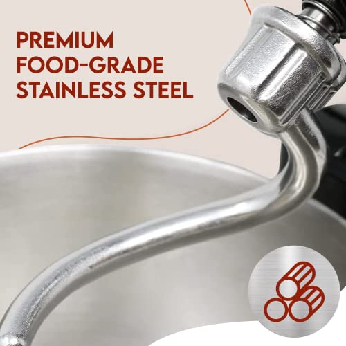 Levain & Co Stainless Steel Spiral Dough Hook