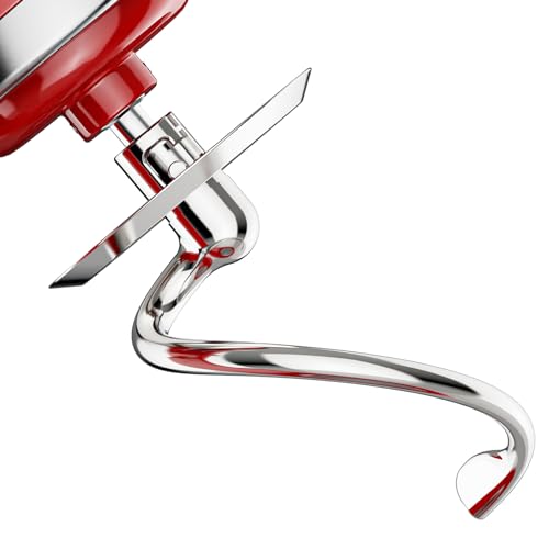 GVODE Stainless Steel Spiral Dough Hook for KitchenAid