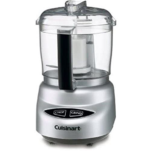 Cuisinart Mini-Prep Food Processor, 3 Cup, Brushed Chrome