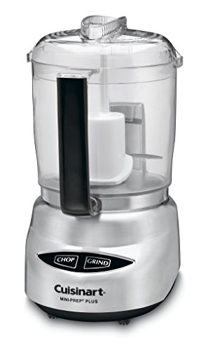 Cuisinart Mini Food Processor, 4 Cup, Brushed Stainless