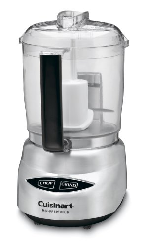 Cuisinart Mini Food Processor, 4 Cup, Brushed Stainless