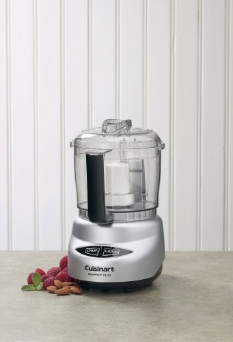 Cuisinart Mini-Prep Food Processor, 3 Cup, Brushed Chrome