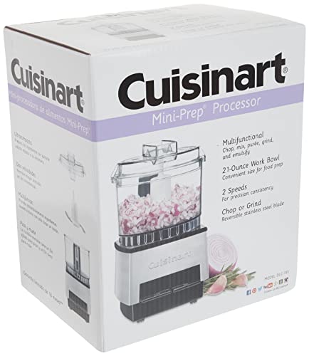 Cuisinart Mini PREP Food Processor, 2.63 Cup, Silver